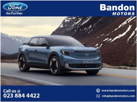2026 Ford Explorer Book 261 All Electric FORD EXPLORER Select 602KM Wltp Range All New Electric. *Contact a member of our sales team to find out more.*