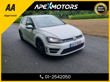 2015 Volkswagen Golf GOLF-R 300BHP * FINANCE ARRANGED * AUTOMATIC (DSG) * IMMACULATE * LEATHER * LOW LOW MILES * ADAPTIVE CRUISE * NEW NCT JUN-26 * LOW TAX * ONE VERY CAREFUL OWNER *CARTELL HISTORY CHECKED *FULLY SERVICED €27,749