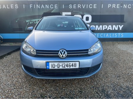 2010 Volkswagen Golf 1.6 TDI SE BLUEMOTION 105PS 5DR, NEW NCT 11/2026, TAX 01/2026, FULL SERVICE HISTORY €4,995