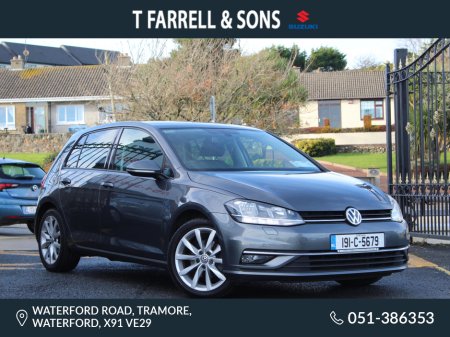 2019 Volkswagen Golf HIGHLINE 1.6 TDI MANUAL 5SPEED 5DR 115HP 5