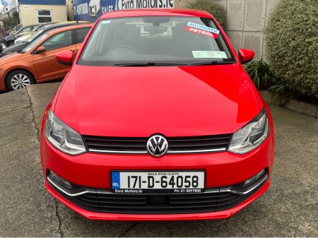 2017 Volkswagen Polo AUTOMATIC 1.2 PETROL //LOW MILES//REVERSE CAMERA// €12,950