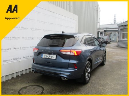 2023 Ford Kuga ST-LINE X 5DR 1.5 TD 120 S6. S6.2 M6, TOP OF THE RANGE WITH WINTER PACK, ONE CAREFUL OWNER AND FULL FORD SERVICE HISTORY !!12 MONTHS WARRANTY AND 12 MONTHS AA COVER. €37,950 thumbnail