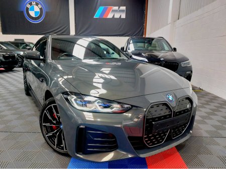 2022 BMW i4 BMW I4 40 M SPORT PRO INDIVIDUAL (EVERY EXTRA ) (HUGH SPEC) SUNROOF -- VISIBILITY PACK-  COMFORT PLUS PACK- DRIVER ASSIST PROFESSIONAL -- PARK ASSIST PLUS - PRO PACK - COMFORT ACCESS - LASER LIGHTS €44,950