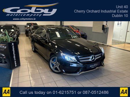 2017 Mercedes-Benz C Class C SERIES E AMG LINE PREMIUM PLUS 4 4DR AUTO. NCT, 2Keys, Reverse Camera, MFSW,Cruise Control, Full Leather, Full Electrics, Parking Sensors, Alloy Wheels, Dual Climate Control, Heated Seats, and more. €22,950