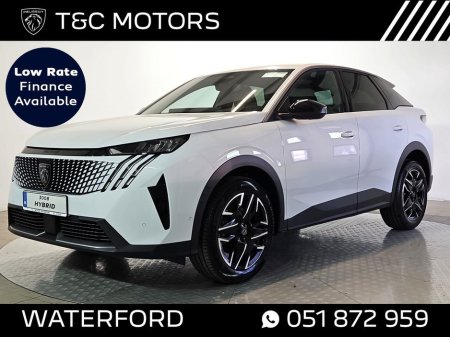 2025 Peugeot 3008 *Available for 261!*Allure Hybrid - Front & Rear Sensors with Camera, Heated Steering Wheel, Wireless Apple Carplay & Android Auto, Auto Lights & Wipers €47,995