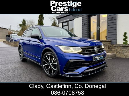 2024 Volkswagen Tiguan 2.0 TDI R-LINE 150 BHP AUTOMATIC,IRISH REG,PAN ROOF,LAPIZ BLUE,MAXTON BODY KIT,PARK ASSIST,REVERSE CAMERA,NIGHT EDITION,HEATED STEERING WHEEL,HEATED SEATS,VIRTUAL COCKPIT,XENON LED LIGHTS,ONE OWNER €49,995