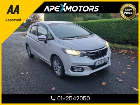 2018 Honda Fit FINANCE ARRANGED * NEW NCT OCT-27 * AUTOMATIC * IMMACULATE * ANDROID AUTO * APPLE-PLAY * COLOUR REVERSE CAMERA * MOST RELIABLE * STAMPED SERVICE HISTORY * AA APPROVED * 101 SAFETY CHECKLIST * TOP-SPEC €11,949