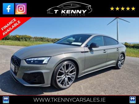 2023 Audi A5 SPORTBACK 35 TDI 163BHP S-TRONIC S LINE BLACK EDITION From €180 P/w €48,950