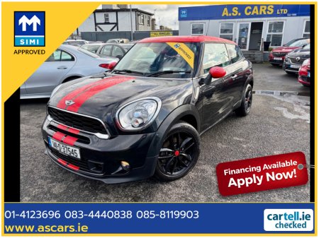 2014 MINI Paceman 1.6 S 2DR COOPER ** VERY LOW MILEAGE ** RARE AND STUNNING EXAMPLE ** €9,995