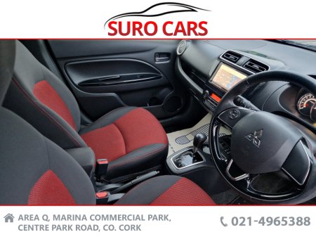 2019 Mitsubishi Mirage 1.2 Petrol Automatic Black Edition €9,890 thumbnail