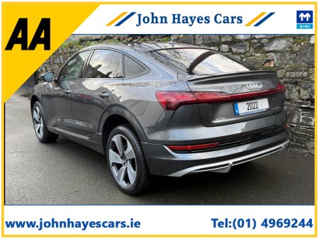 2022 Audi e-tron 55 S LINE QUATTRO COUPE//SUPERB SPEC//VERY LOW MILEAGE//IMMACULATE CONDITION//AUDI HISTORY//SIMI AND AA DEALER €35,900 thumbnail