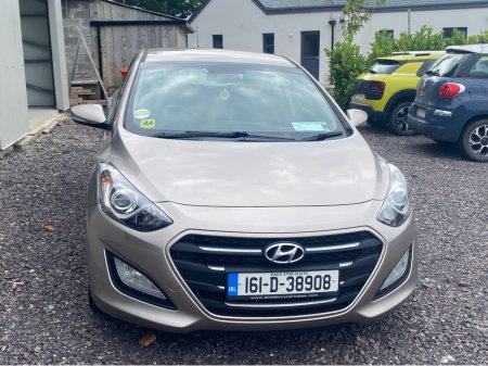 2016 Hyundai i30 1.6 DELUXE 5DR €8,950