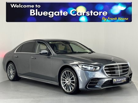 2022 Mercedes-Benz S Class 580 E LWB AMG LINE**BURMESTER SOUND SYSTEM**FRONT ELECTRIC HEATED SEATS**REAR HEATED SEATS**CREAM LEATHER INTERIOR**AMBIENT LIGHTING**20" ALLOYS**REVERSE CAMERA**ELECTRIC TAILGATE**WIRELESS CHARGING** €84,995 thumbnail