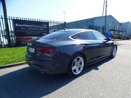 2018 Audi A5 2.0 TFSI 190 BHP S LINE AUTO SPORTBACK // STUNNING CAR // 01/26 NCT // HEATED SEATS, SAT NAV AND CRUISE CONTROL // €27,950