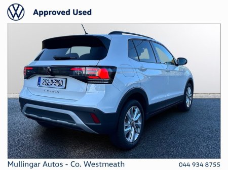 2025 Volkswagen T-Cross Ed75 Auto 1.0 TSI D7F 116HP €35,950 thumbnail