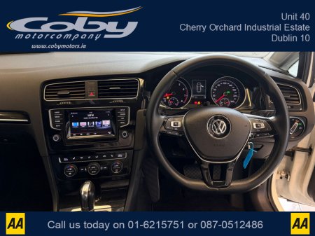 2013 Volkswagen Golf 1.4 5DR AUTO Highline. New NCT done before collection. Full Leather, Reverse Cam, Cruise Control, Heated Seats, Dual Climate, MFSW, Paddle Shift, Bluetooth and more. €11,450 thumbnail