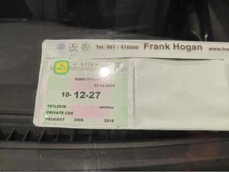 2018 Peugeot 3008 ALLURE 1.2 130 4DR €13,450 thumbnail