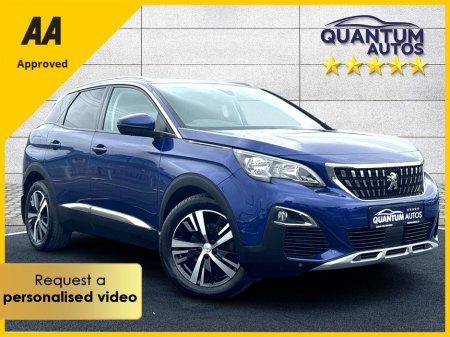 2019 Peugeot 3008 2019 ALLURE BLUE 1.5HDI €98 P/W WITH NO CASH DEPOSIT 10 DAY SALE NOW ON!! €19,995