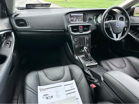 2015 Volvo V40 1.6 Petrol T4 SE Auto 5dr Hatchback | AA approved | Full Leather | Low km | 2 keys | Nov 26 NCT | Nov 26 tax | Sold serviced and valeted with warranty provided | Warranty provided. €11,950 thumbnail
