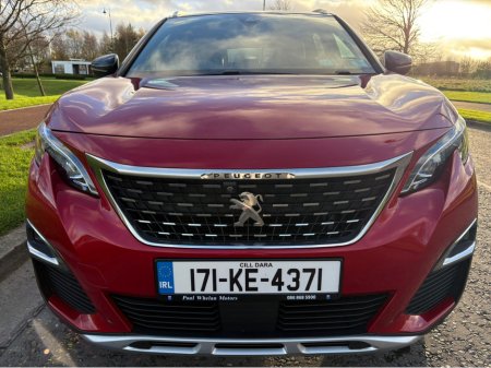 2017 Peugeot 3008 1.2 PETROL TOP SPEC GT LINE MODEL €14,990