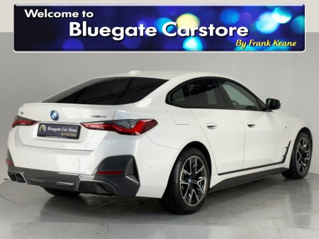 2022 BMW i4 EDRIVE40 M SPORT**FRONT HEATED SEATS**18 INCH ALLOYS**HALF LEATHER INTERIOR**TOUCH SCREEN INFOTAINMENT**REVERSE CAMERA**PARKING SENSORS**APPLE CARPLAY**ELECTRIC TAILGATE**KEYLESS START** €35,495