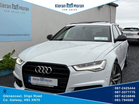 2018 Audi A6 2.0 TDI S LINE ULTRA BLACK €25,950
