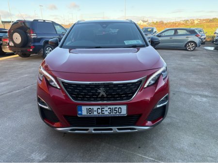 2018 Peugeot 3008 2.0 HDI GT LINE BLUE 150P 150PS 5DR €18,500 thumbnail