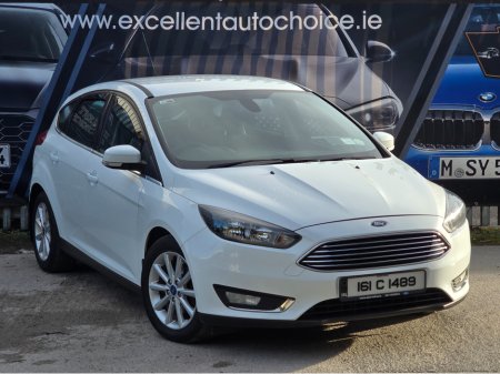 2016 Ford Focus TITANIUM 1.5 TD 95PS 6SPEED 4DR IMMACULATE CONDITION!