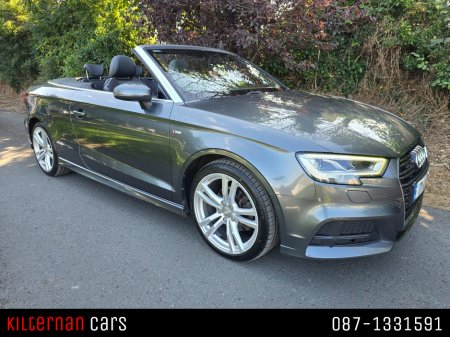2017 Audi A3 CABRIOLET 2.0 S LINE TDI 148 148BHP 2DR €17,999