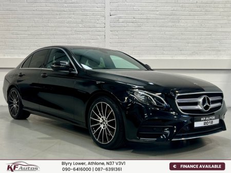 2018 Mercedes-Benz E Class E220d AMG Line 191bhp 4dr Auto - 181 Reg €23,995
