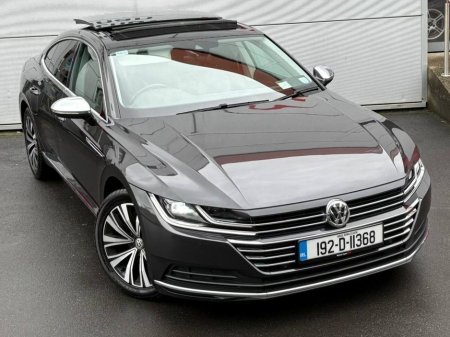 2019 Volkswagen Arteon 1.5 TFSI 150bhp Elegance, Panoramic Roof, 19” Alloys, 1/2 Leather, Camera, CarPlay - First Registered in July 2019 - Trade in Price €27, 999. €26,999 thumbnail