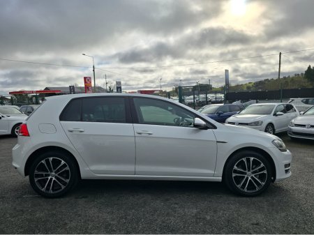 2014 Volkswagen Golf (142) SPECIAL TAN LEATHER SEATS  HIGH-LINE EDITION REV-CAMERA HI-SPEC STUNNING CAR €14,450 thumbnail