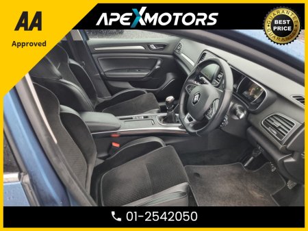2018 Renault Megane FINANCE ARRANGED * SPORT TOURER DYNAMIQUE 5DR * NEW NCT JAN-28 * LOW TAX FEB-26 * IMMACULATE * STAMPED SERVICE HISTORY * AA APPROVED * 101 SAFETY CHECKLIST * HEATED SEATS * COLOUR REVERSE CAMERA * TOP €13,949 thumbnail
