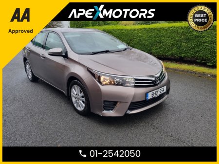 2015 Toyota Corolla 1.4 D-4D 4DR * NCT MAY-26 * LOW TAX MAY-26 * IMMACULATE * STAMPED SERVICE HISTORY * AA APPROVED * 101 SAFETY CHECKLIST * LOW LOW DIESEL MILES * 12-MONTH ROADSIDE ASSIST * VERY CAREFUL OWNER