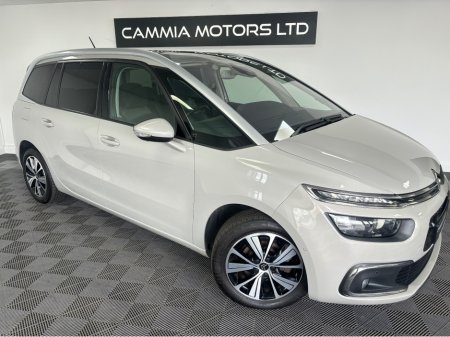2019 Citroen Grand C4 SpaceTourer CITREON GRAND C4 SPACETOURER PICASSO 7 SEATER*GLASS ROOF*PARK ASSIST AND REVERSE CAMERAS*BLIND SPOT ASSIST*MASSAGE AND LUMBAR SUPPORT FRONT SEATS*ELECTRIC TAILGATE*CRUISE CONTROL*SAT NAV*REAR BLIND*