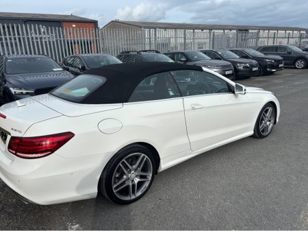 2014 Mercedes-Benz E Class E SERIES BLUETEC AMG SPORT 2DR AUTO CONVERTIBLE Finance Available own this car from €87 per week €15,999