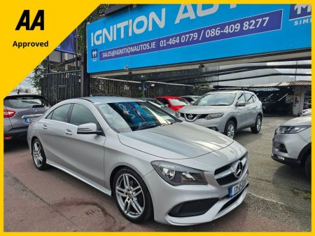 2017 Mercedes-Benz CLA Class 180 AMG SPORT, AUTOMATIC, TINY MILEAGE, NEW NCT, FINANCE, WARRANTY, 5 STAR REVIEWS €20,495