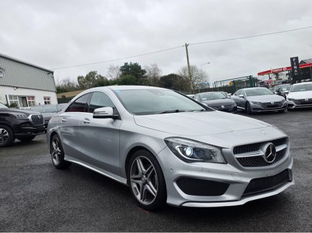 2016 Mercedes-Benz CLA Class 180 AMG LINE SAT NAV PACK LEATHER HEATED ELECTIC SEATS , CARPLAY - PRIVACY GLASS - REV CAMERA - ALLOYS - €19,750 thumbnail