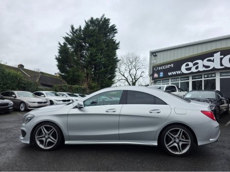 2016 Mercedes-Benz CLA Class 180 AMG LINE SAT NAV PACK LEATHER HEATED ELECTIC SEATS , CARPLAY - PRIVACY GLASS - REV CAMERA - ALLOYS - €19,750 thumbnail