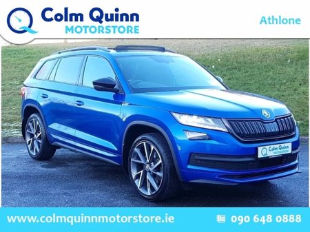 2021 Skoda Kodiaq Sportline 2.0 TDI 150BHP AUTO 7 SEAT *12 Month Warranty* €41,995 thumbnail