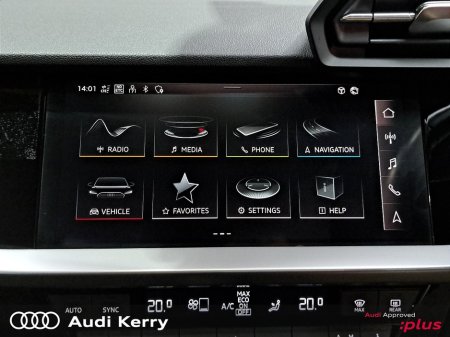 2021 Audi A3 SPORTBACK 30TFSI 110BHP AUTOMATIC WITH CRUISE CONTROL AND REVERSING CAMERA €28,900 thumbnail