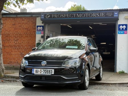 2016 Volkswagen Polo 1.2tsi Automatic, Only 68kms! New Nct 10/2027, Bluetooth, Sat Nav, Apple Car Play, Android Auto, Alloys, A/C, Finance Available, Service & Warranty Included, SIMI Dealer,