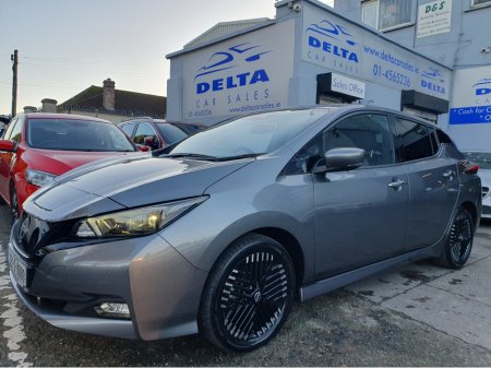 2022 Nissan Leaf 40KWH TEKNA AUTO FULLY ELECTRIC NCT 12/27 FINANCE AVAILABLE @ €55 PER WEEK HEATED SEATS/ SAT NAV/ TOUCH SCREEN MEDIA/ BLUETOOTH/ USB/ REVERSE CAMERA/ MULTI FUNCTION STEERING WHEEL/ HISTORY CHECKED €13,900