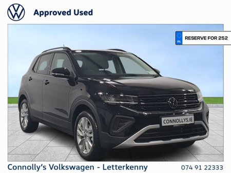 2025 Volkswagen T-Cross Edition 75, 1.0TSI 95HP manual