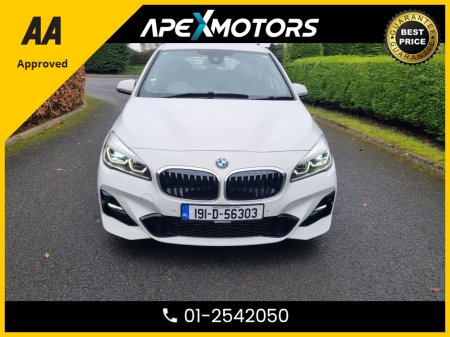 2019 BMW 2 Series Gran Tourer FINANCE ARRANGED * TOP SPEC M-SPORT * NEW NCT JAN-28 * 2.0 DIESEL AUTO * IMMACULATE (AS NEW)  * STAMPED SERVICE HISTORY * AA APPROVED * 101 SAFETY CHECKLIST * HEATED SEATS * COLOUR REVERSE CAMERA €23,749 thumbnail