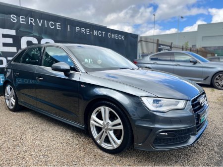 2013 Audi A3 S-LINE 1.4 TFSI, MANUAL, NEW NCT 04/2027, LOW TAX, LOW INSURANCE