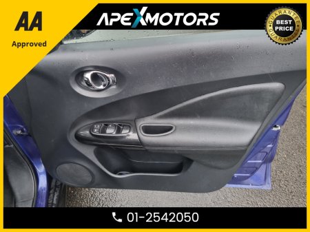 2016 Nissan Juke FINANCE ARRANGED * 1.2 DIG-T TEKNA 117BHP 5DR * TOP-SPEC 5DR SUV * LEATHER INTERIOR * AA APPROVED * 101 SAFETY CHECKLIST * IMMACULATE * HEATED SEATS * COLOUR REVERSE CAMERA * LOW LOW MILES *01-2542050 €9,949 thumbnail