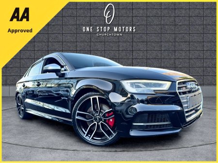 2017 Audi S3 *NEW MODEL* DIGITAL DASH SALOON-79,000KMS-QUATTTO - 300BHP-AUTO-LEATHER €29,900 thumbnail