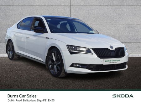 2018 Skoda Superb 2.0 TDI 150bhp Sportline €24,900