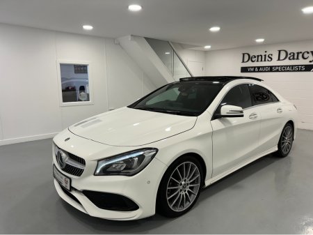 2018 Mercedes-Benz CLA Class (181) CLA AMG LINE 1.6 PAN ROOF LOW KMS FULL AMG SPEC WWW.DENISDARCYCARS.IE €24,950 thumbnail